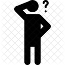 Question Man Thinking Icon