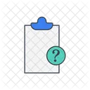 Document With A Question Mark Icon