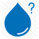 Question Mark Water Water Drop Icon