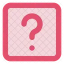 Question Mark Sq Fr Support Service Icon
