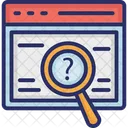 Audit Magnifier Question Mark Icon