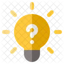 Question Mark Light Bulb Suggestion Icon