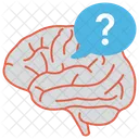 Question Mark Brain  Icon