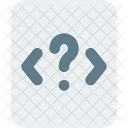 Question Mark File  Icon