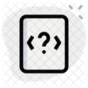 Question Mark File  Icon