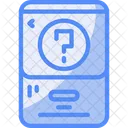 Question Mark Inquiry Query Puzzlement Icon