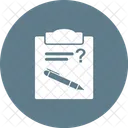Solving Question Paper Icon