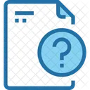 Question File Document Icon