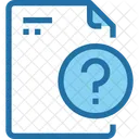 Question Dossier Document Icon