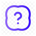 Question Round Corners Closed Question Ask Icon