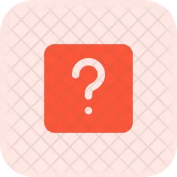 Question Square  Icon