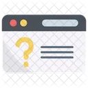 Question Website Web Icon