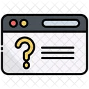 Question Website  Icon