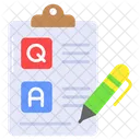 Questionario Pesquisa Feedback Icon