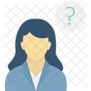 Questioner Question In Mind Female Icon