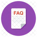 Questionnaire Faq Question Form Icon