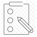 Questionnaire form  Icon