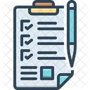 Questionnaire Interrogatory Agreement Icon