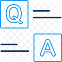 Questionnaire Question Query Icon