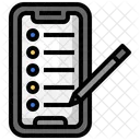 Questionnaire Survey Checklist Icon