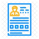 Questionnaire Manager Business Icon