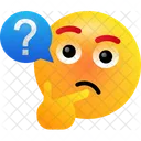 Questions Emoji Emoticons Icon