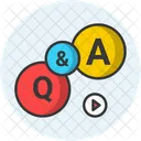 Questions And Questions And Answers Faq Icon
