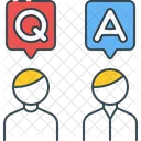 Questions And Answers Answers Questions Icon