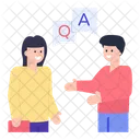 Questions and Answers  Icon