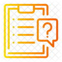 Questions Inquiry Contact Icon