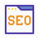 Sito Web SEO Marketing Icon