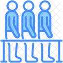 Queue People Line Icon