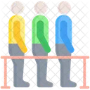 Queue People Line Icon