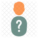 Qui Inconnu Question Icône