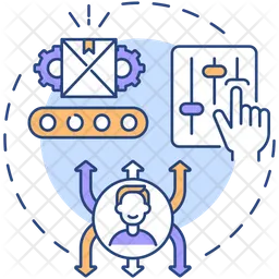 Quick adaptation to customer needs  Icon