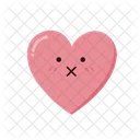 Heart Valentine Character Icon