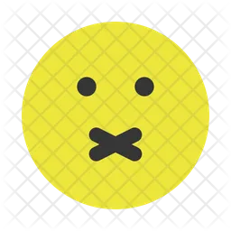 Quiet Emoji Icon