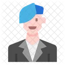 Quiff Avatar  Icon