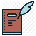 Quill Pen Writing Icon