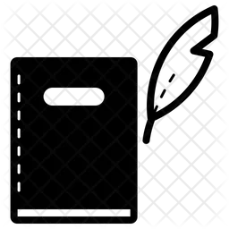 Quill Icon - Download in Glyph Style