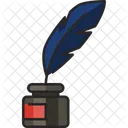 Quill Feather Bird Feather Icon