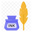 Feather Ink Quill Ink Feather Pen Icon