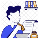 Quill Writing Vintage Writing Online Writing Icon