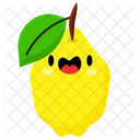 Quince Fruit Fresh Icon