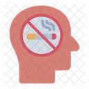 Quit Smoking Mind Psychology Icon