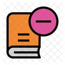 Eliminar Libro Biblioteca Icon