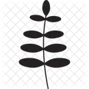 Laisser Une Branche Une Branche De Feuille Une Branche Icon