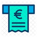 Euro Quittung Rechnung Symbol