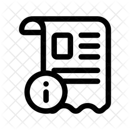 Quittungsinformationen  Symbol