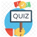 Quiz Test Competition Icon